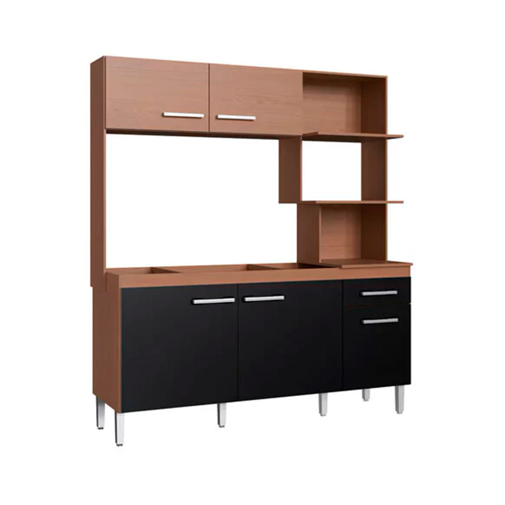 Cozinha Compacta Decibal 5 Portas 1 Gavetas CO1510