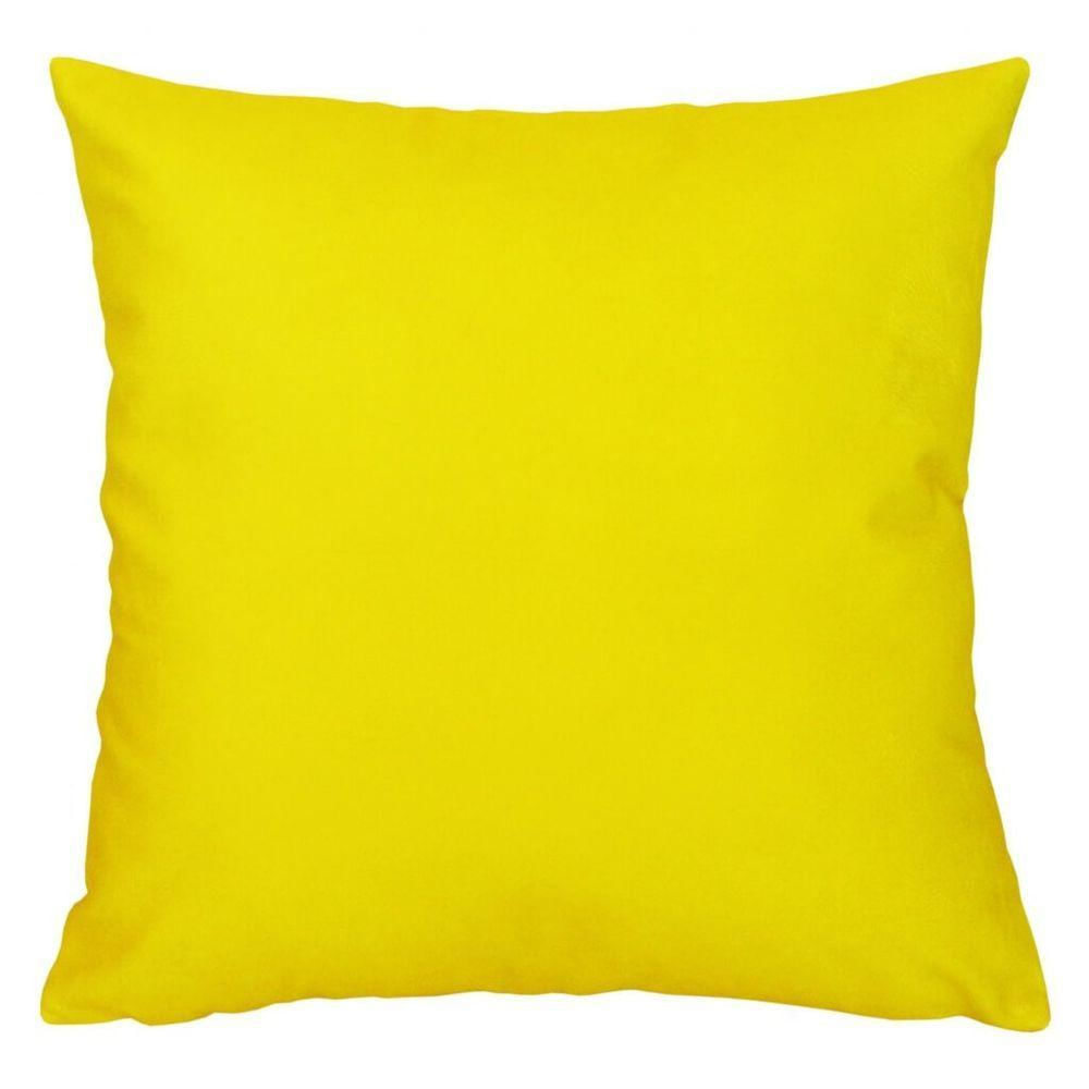 Capa De Almofada Amarelo Suprema 44x44