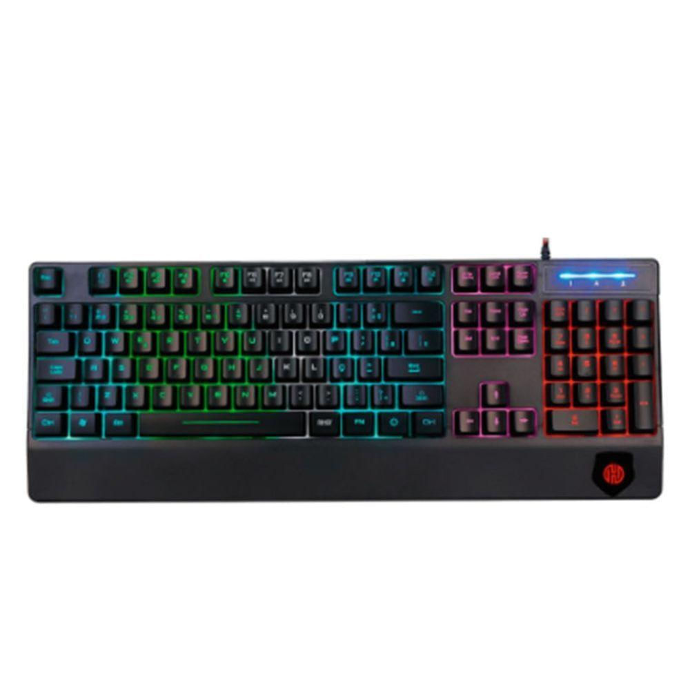 Teclado Gamer Usb Para Jogar No Computador E Notebook Led