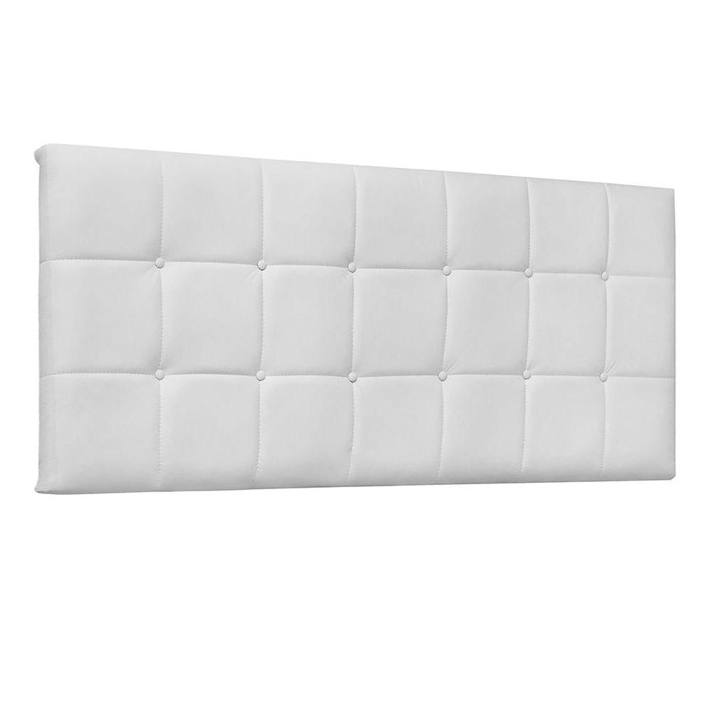 Cabeceira Painel Solteiro 0,90m Verona Corano Branco