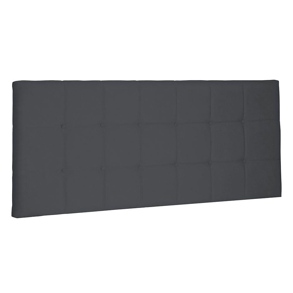 Cabeceira Painel King 1,95m Verona Suede Cinza