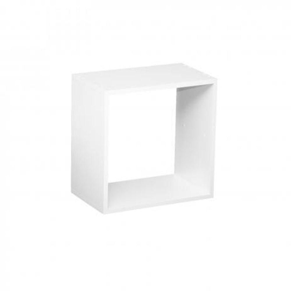 Nicho Decorativo 30x30x20 Cm Em Mdf Branco [f031]