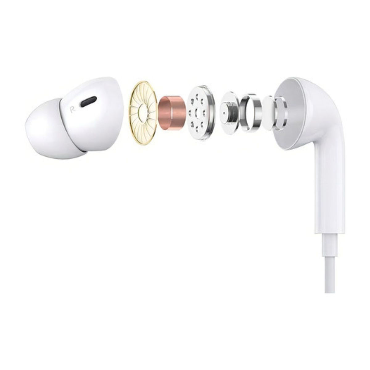 Fone Fio 1M Borrachinha Confortável Para iPhone 11 PRO