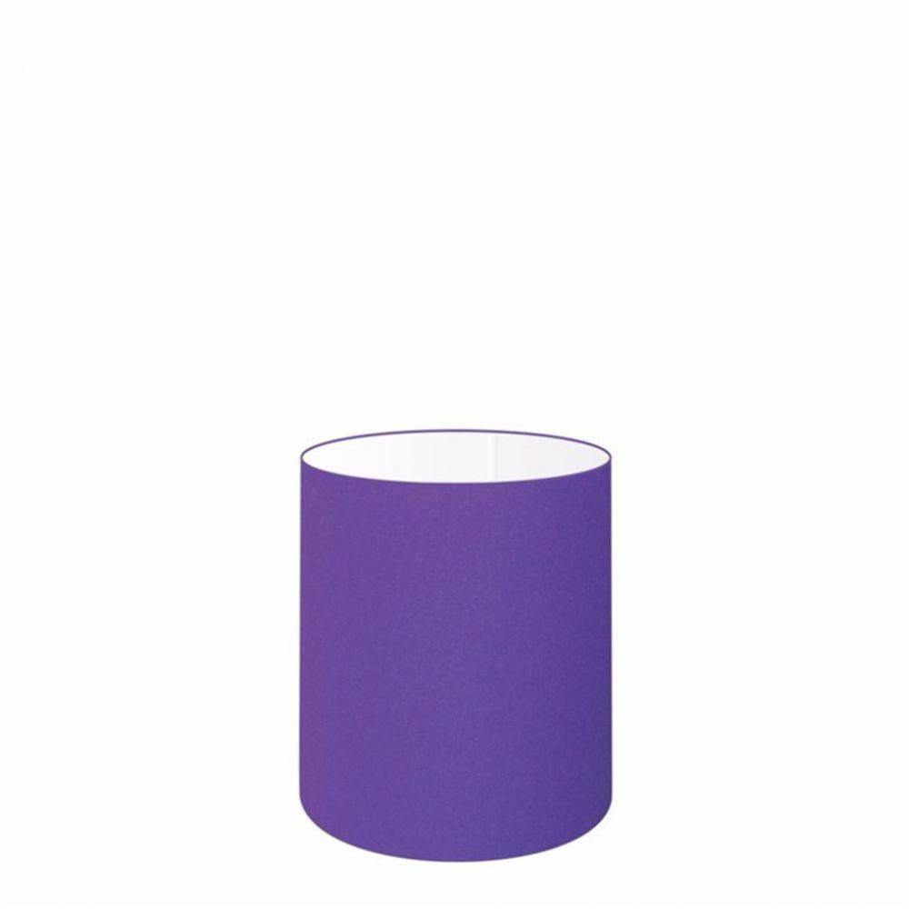 Cúpula Abajur e Luminária 13x15cm Bocal Europeu Roxo