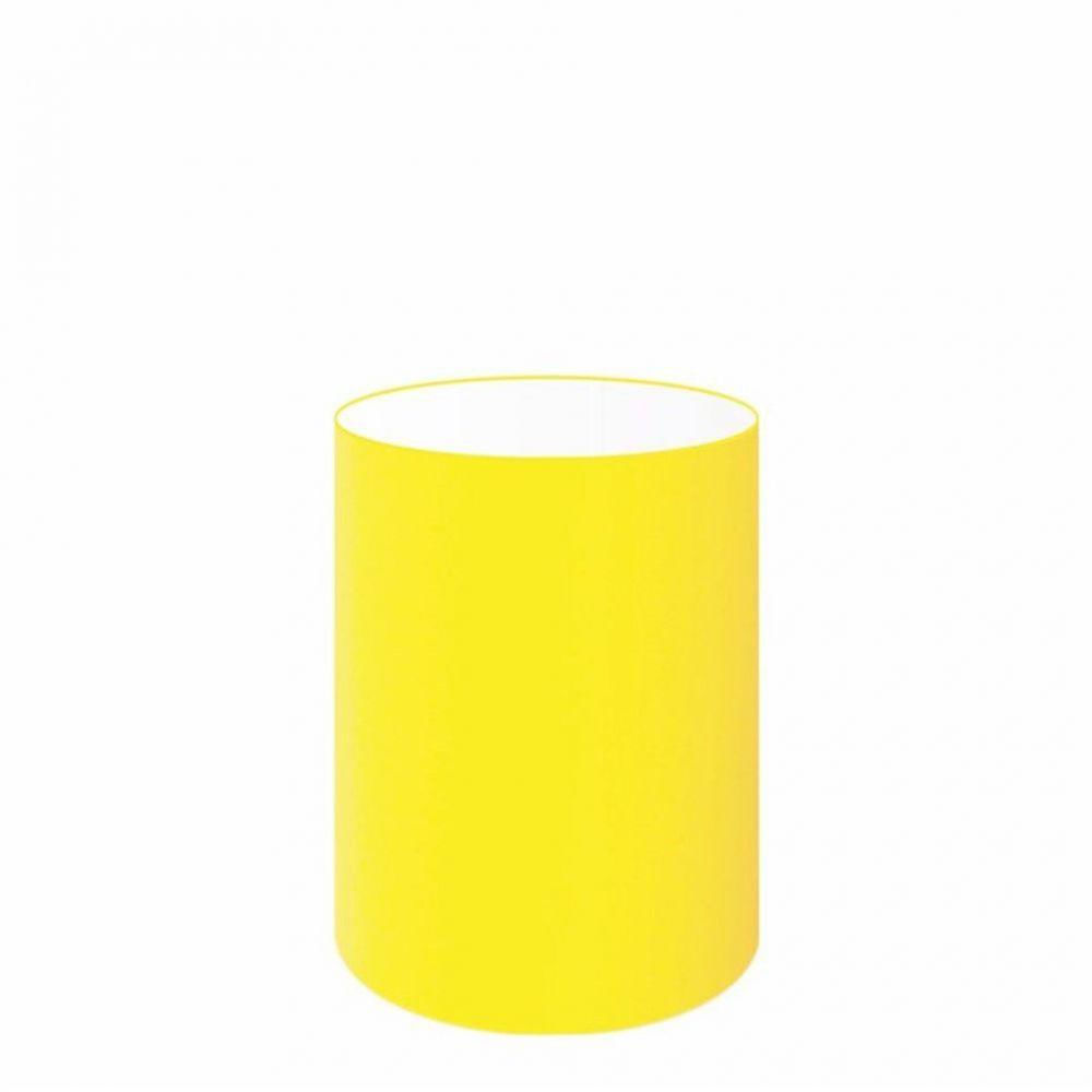 Cúpula Abajur e Luminaria 15x20cm Bocal Europeu Amarelo