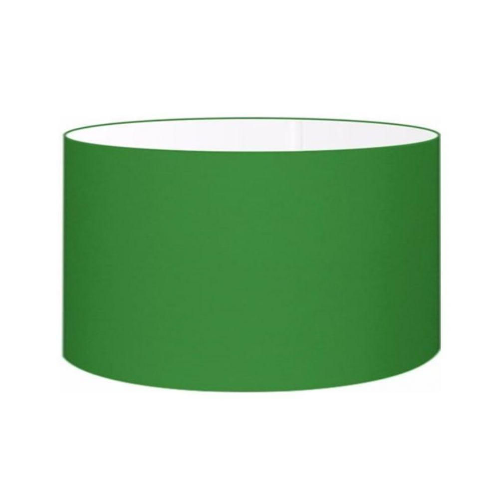 Cúpula Abajur e Luminária Tecido Vivare 50x25cm Verde Folha