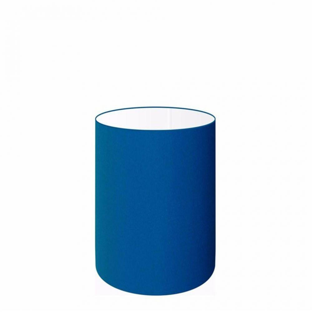 Cúpula Abajur e Luminária 13x30cm Bocal Europeu Azul Marinho