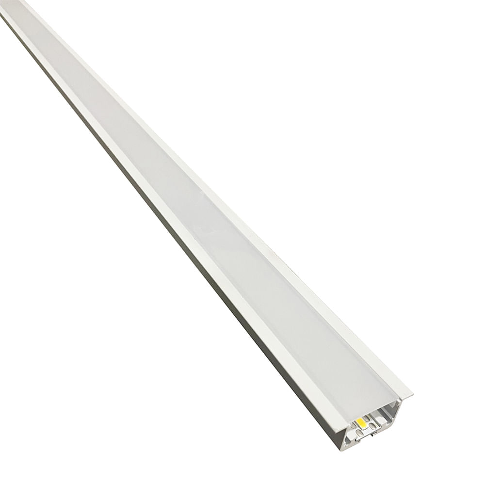 Perfil de Led de Embutir Save Energy LLS Flex II 3 Metros com LED 4000K Luz Neutra
