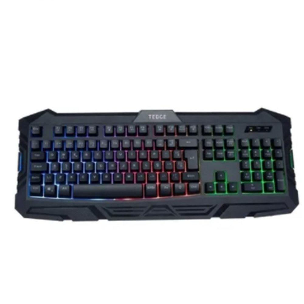 Teclado Gamer Com Luzes De Led Para Espaços Mal Iluminados