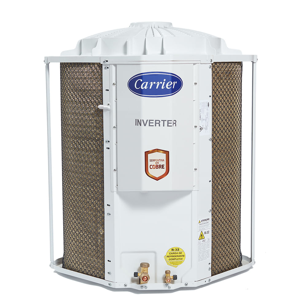 Ar Condicionado Split Cassete Inverter Carrier 28000 BTU/h Quente e Frio Monofásico 38TVQD28515MC – 220 Volts 220 Volts