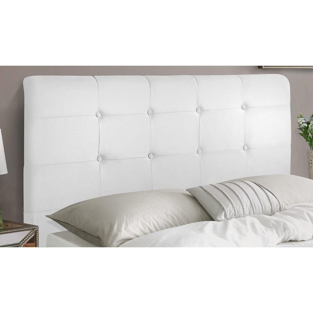 Cabeceira Cama Box Casal 140cm Luna I02 Sintético Branco - Mpozenato