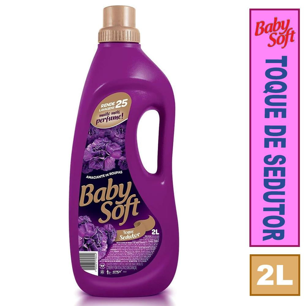 Amaciante Baby Soft Toque Sedutor Roxo Grande 2L