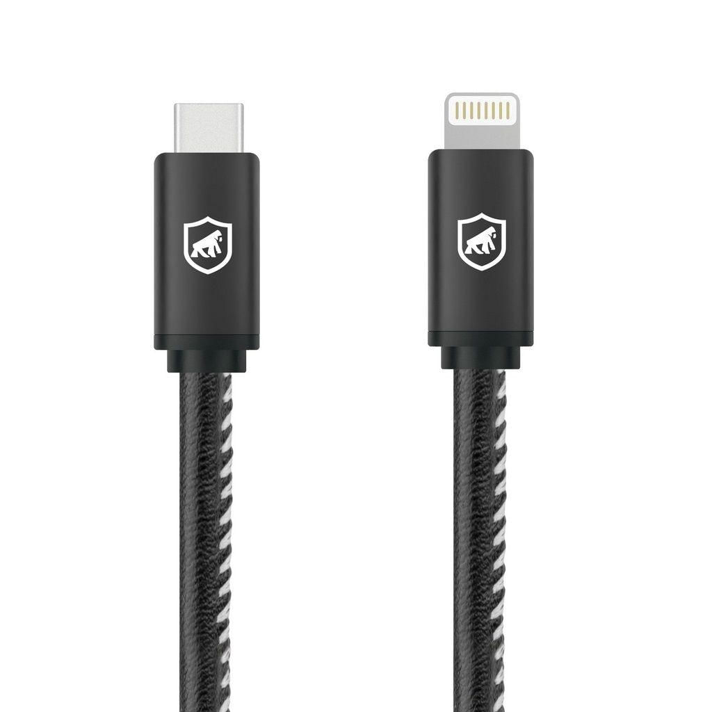 Cabo Turbo Militar - 1,5M - Lightning - Tipo c - Certificado MFI - Homologado iPhone/iPad - Gshield