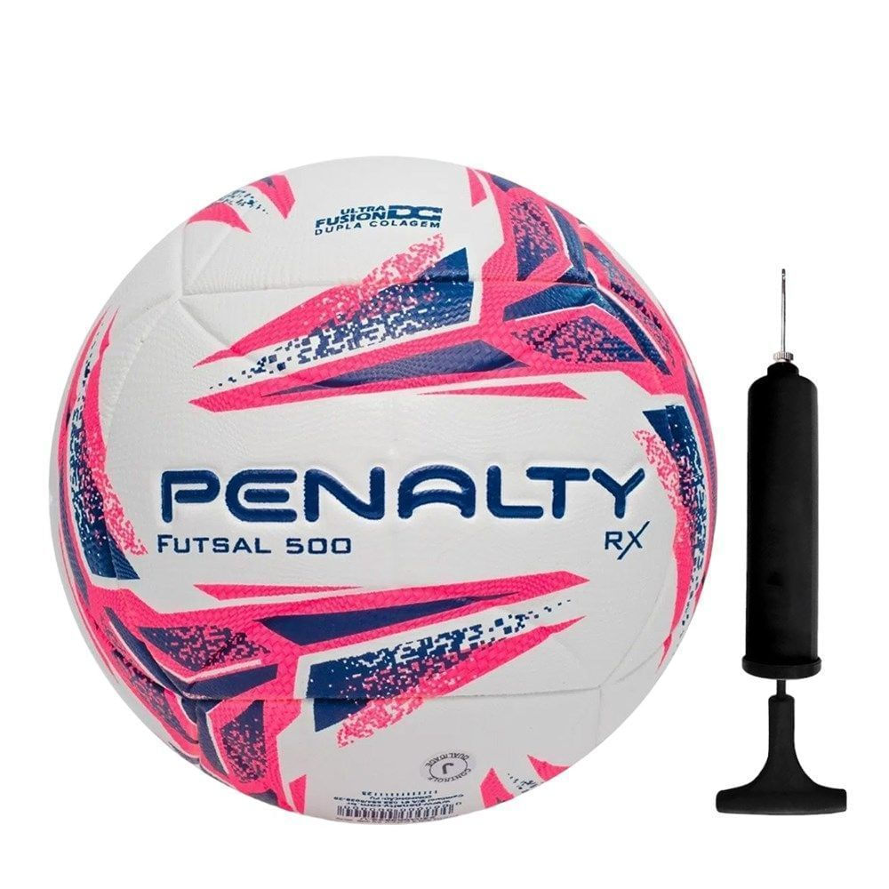 Kit Bola Futsal Penalty RX 500 XXIII + Bomba de Ar