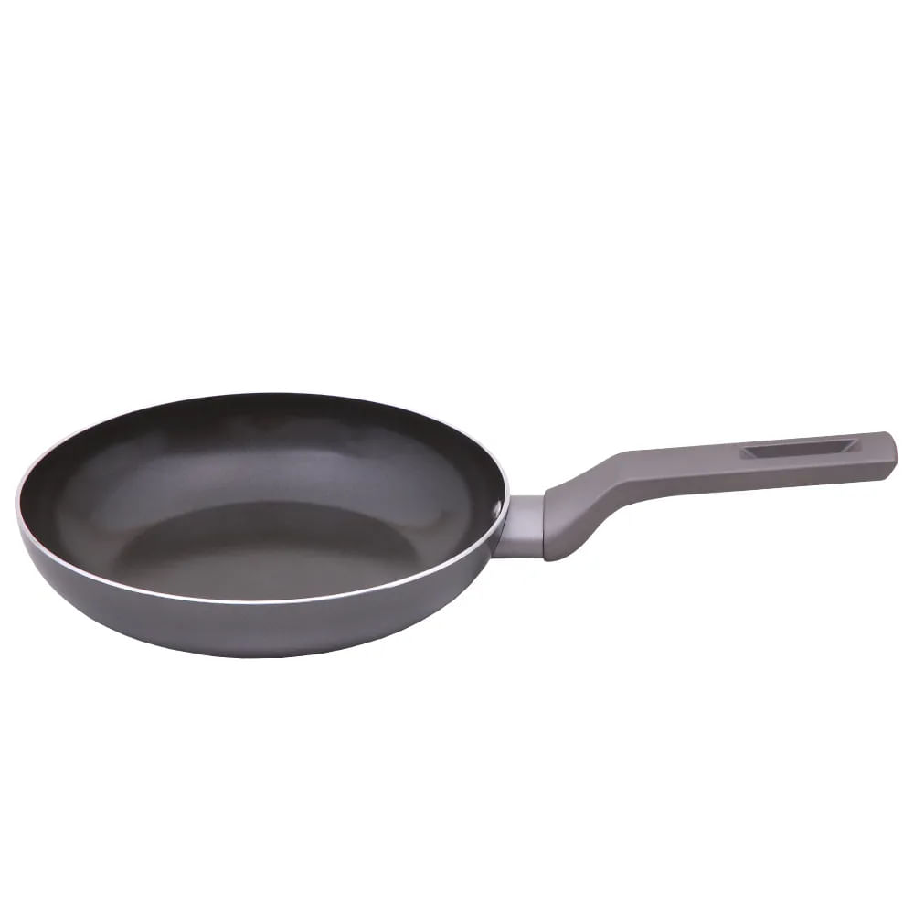 Frigideira Cerâmica Antiaderente 20cm Fundo Triplo Indução Mimo Style Linha Sartin Cook Grafite Panela Avulsa