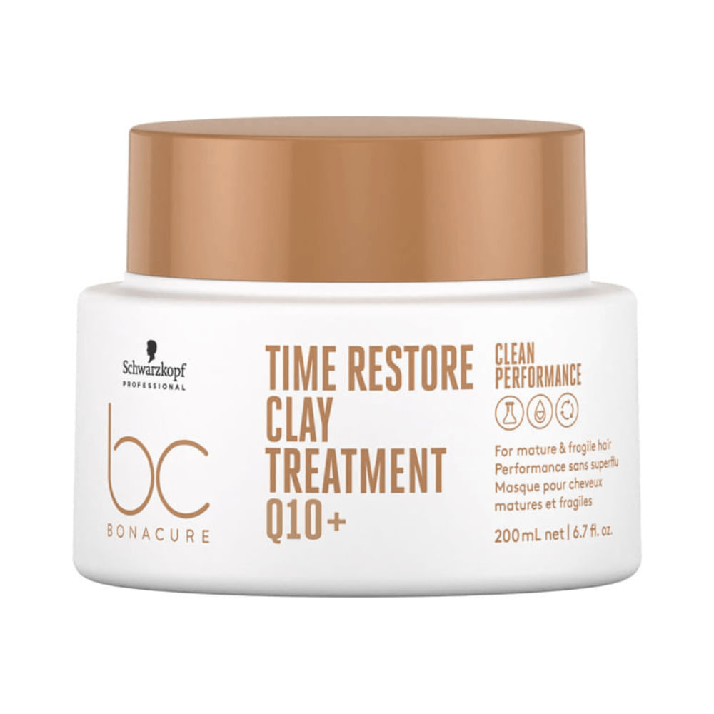 Schwarzkopf BC Clean Time Restore Q10+ Máscara 200ml