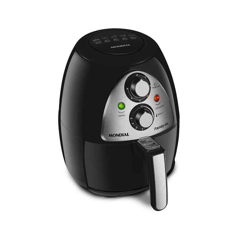 Fritadeira Elétrica Mondial Family Inox 4L NAF03I4L Le biscuit