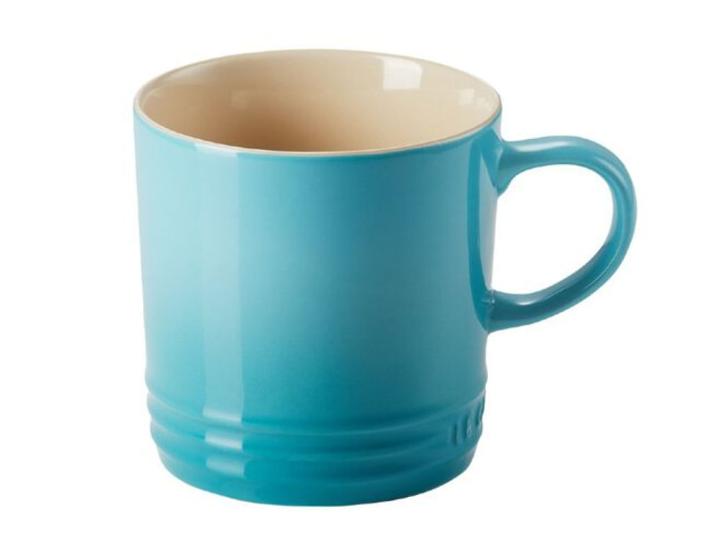 CANECA LE CREUSET CHÁ 350ML AZUL CARIBE 70302351700002