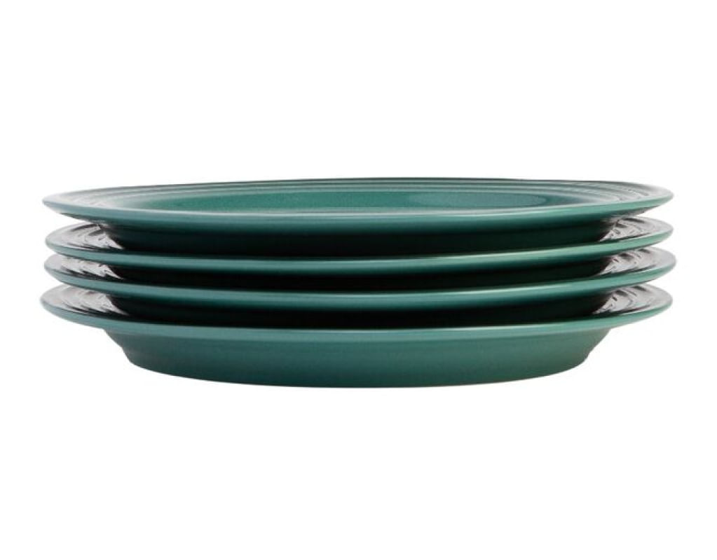 SET 4 PRATOS RASOS 27CM LE CREUSET VERDE ARTICHAUT 89199277950031