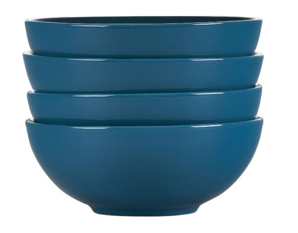 SET 4 BOWLS REDONDOS LE CREUSET 16CM AZUL DEEP TEAL 89198166420031