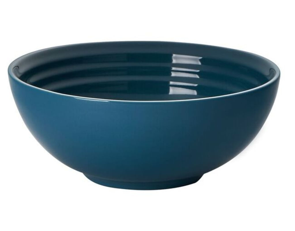 SET 4 BOWLS REDONDOS LE CREUSET 16CM AZUL DEEP TEAL 89198166420031