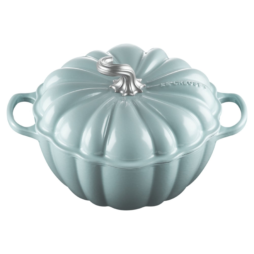 PANELA ABÓBORA LE CREUSET REDONDA EM FERRO FUNDIDO 24CM SEA SALT 21238247174430