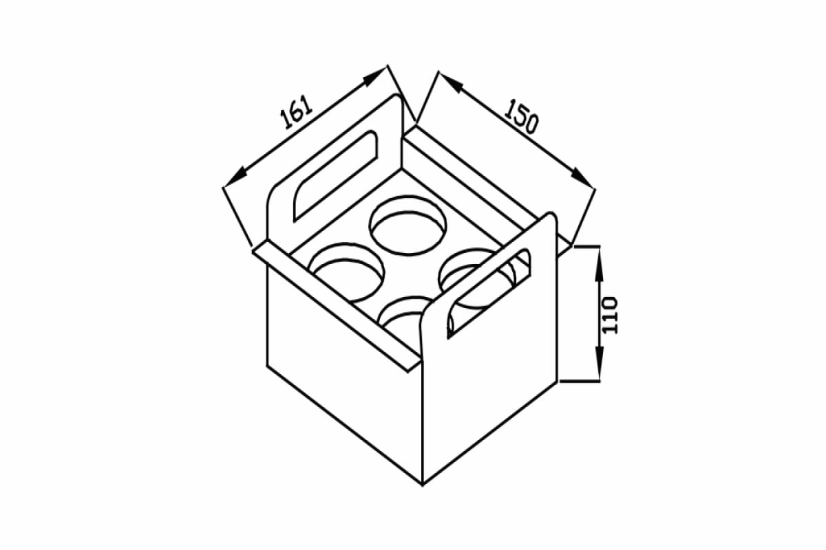 PORTA CONDIMENTOS DEBACCO 150MM 20.04.00144