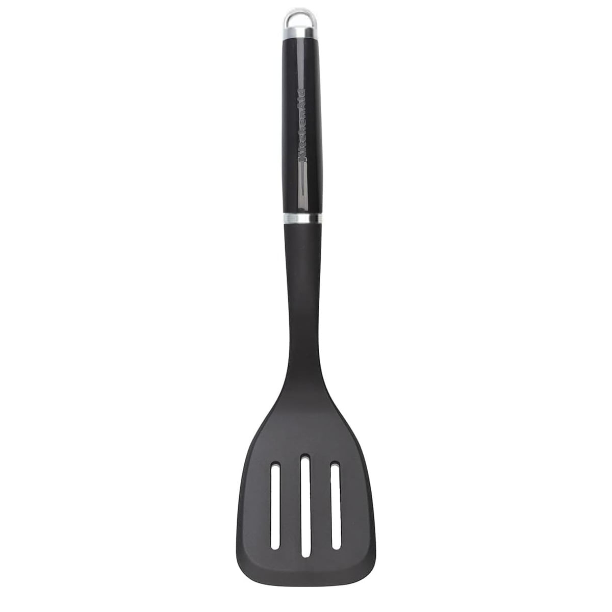 ESPÁTULA KITCHENAID VAZADA DE NYLON COM ALÇA PRETO KCG002OHOBE