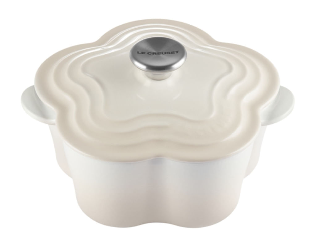 PANELA LE CREUSET FLOR TRADITION TDL 20CM MERINGUE 21034007164460