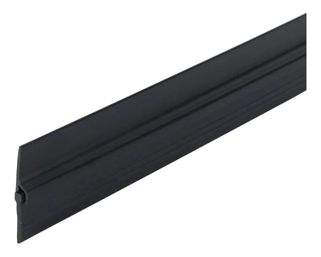 Veda Porta Stamaco 100cm Rodo Protetor De Frestas Adesivo 3m Silicone Preto