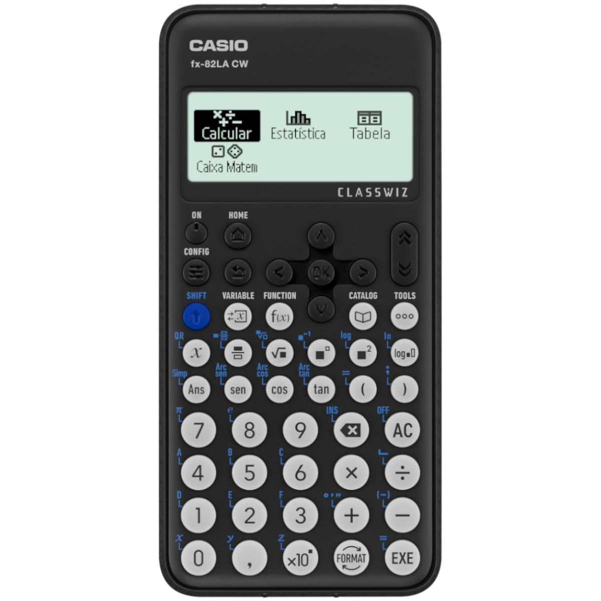 Calculadora Cientifica Classwiz Com 4 Aplicativos Preta Fx