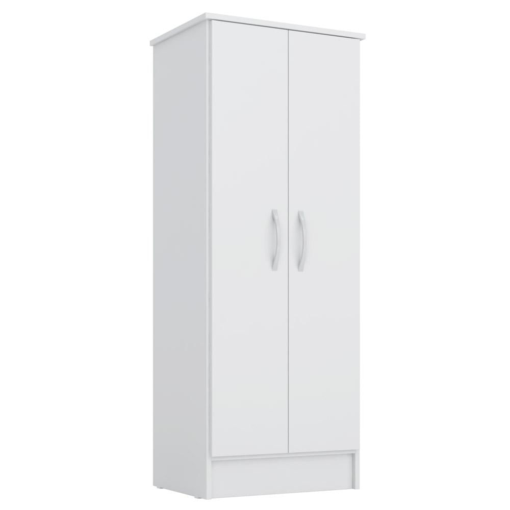 Armário Multiuso 2 Portas 3 Prateleiras Viena D02 Branco - Mpozenato