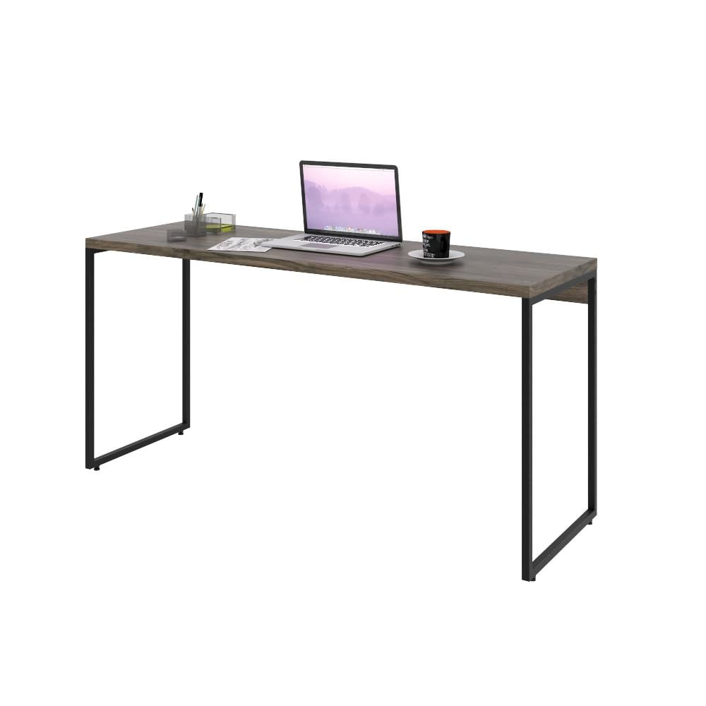 Mesa Para Escritório e Home Office Industrial Aspen 150 cm C01 Carvalho Dark - Lyam Decor