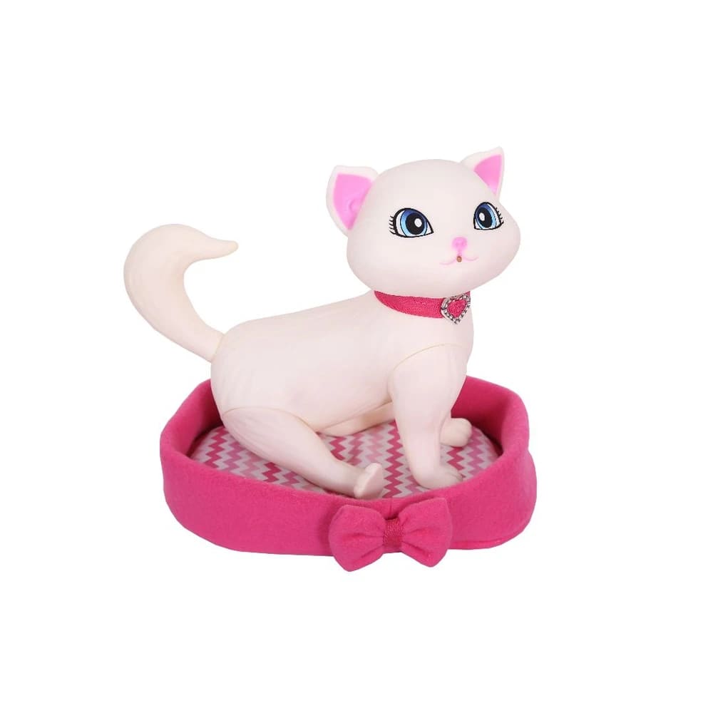 Boneco Pet da Barbie Blissa Veterinária Gatinha Brinquedo com 4 Acessórios  +3 anos Pupee - Baby&Kids