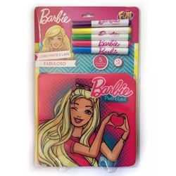 Livro Infantil - Barbie - Pinte e Lave - Barão