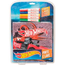 Conjunto Desenhe e Lave - Hot Wheels - Intek
