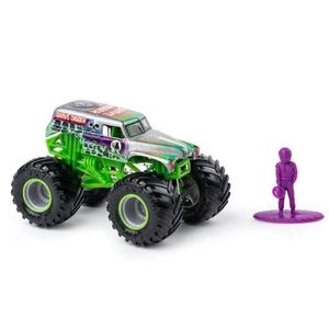 Mini Veículo e Figura - Monster Jam - 1/64 - Grave Digger - Sunny