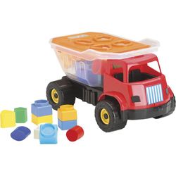 Caminhão Didático - Dino Sabidinho - VERMELHO