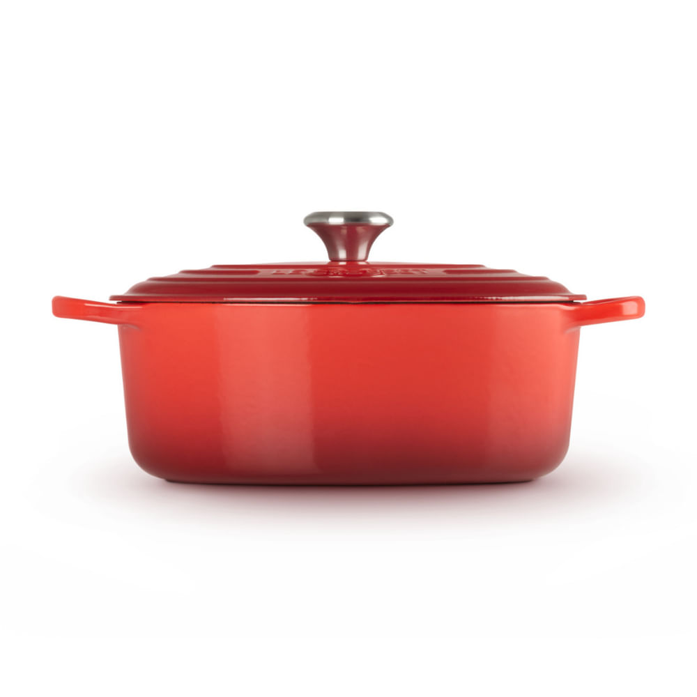 PANELA OVAL LE CREUSET 23CM SIGNATURE - Vermelho 21178230602430