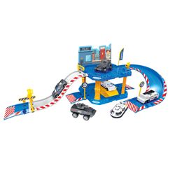 Garagem Polícia Express Wheels 40 Peças Multikids - BR1237