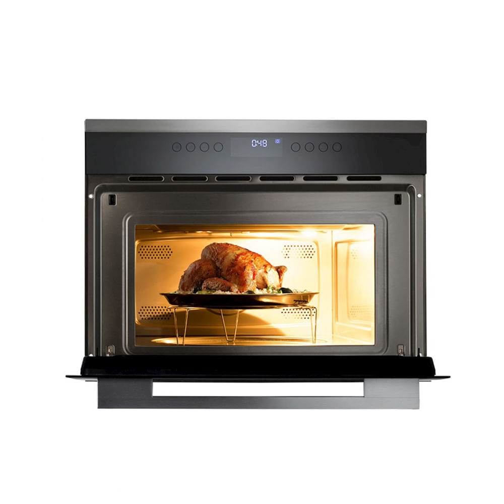 FORNO MICRO-ONDAS CUISINART PRIME COOKING COM GRILL ELÉTRICO INOX 60CM 35 LITROS (MGC1035SS-IX02) 4092740110