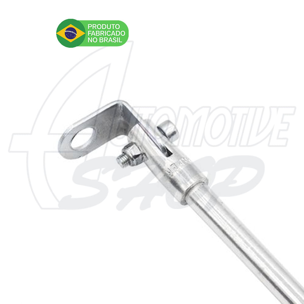 Antena Corta Pipa Moto Retrati Retrovisor Aço Inox Zincda M9