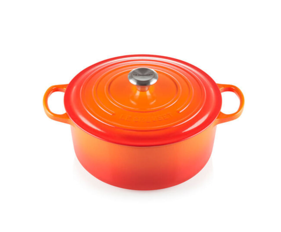 PANELA REDONDA LE CREUSET 30CM SIGNATURE - Laranja 211773009