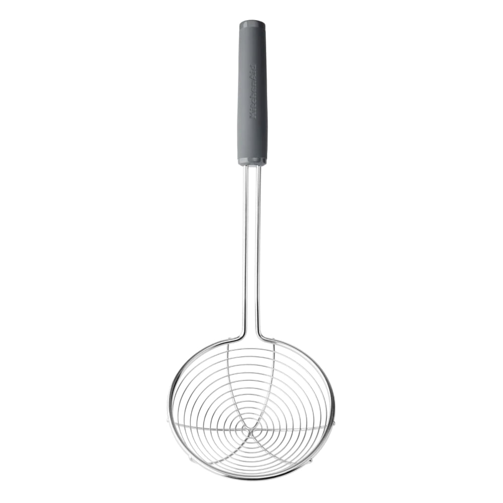 ESCUMADEIRA KITCHENAID PARA COZINHA FRITURAS EM AÇO INOX CINZA KAS010OHCGG