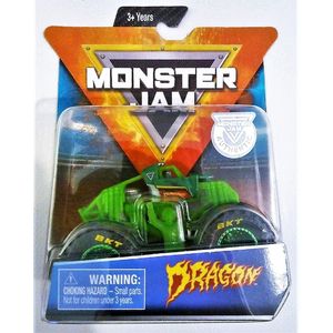 Mini Veículo e Figura - Monster Jam - 1/64 - DRAGON