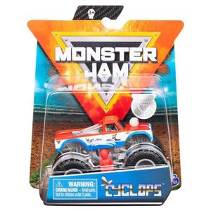 Mini Veículo e Figura - Monster Jam - 1/64 - CICLOPS