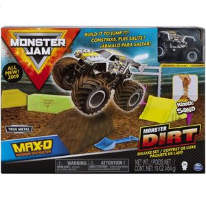 Playset com Massa Areia e Veículo - Monster Jam - MAX-D