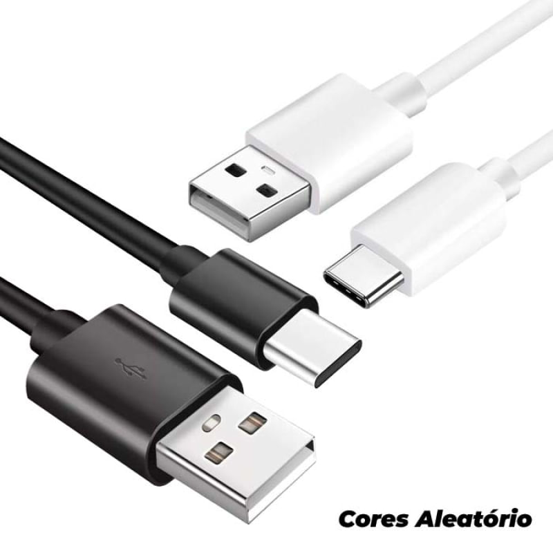 Cabo Carregador Usb Celular 2.0 Tipo C Turbo Reforçado