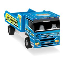 Caminhão Caçamba - Azul - Junges