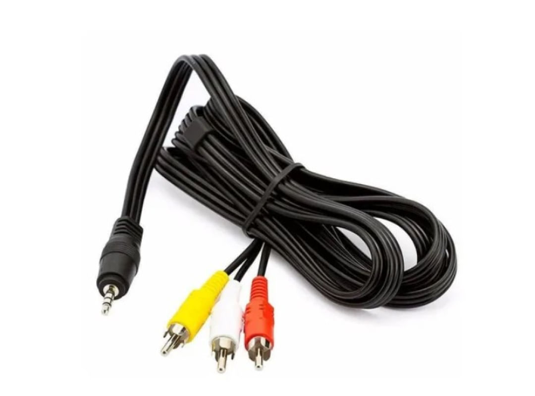 Cabo P2 + 3rca 1.8m Xc-p2-3rca